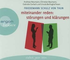 Miteinander reden Teil 1: Störungen und Klärungen de Friedemann Schulz von Thun