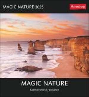 Magic Nature Postkartenkalender Kalender 2025 - Kalender mit 53 Postkarten de Harenberg