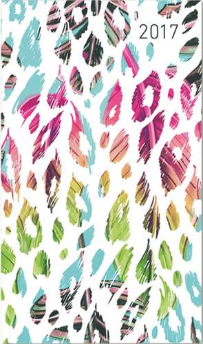 Miniplaner Style Feathers 2017 de ALPHA EDITION
