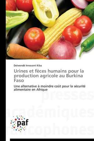 Urines et fèces humains pour la production agricole au Burkina Faso de Delwendé Innocent Kiba