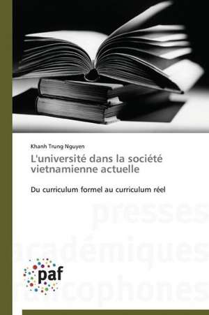 L'université dans la société vietnamienne actuelle de Khanh Trung Nguyen