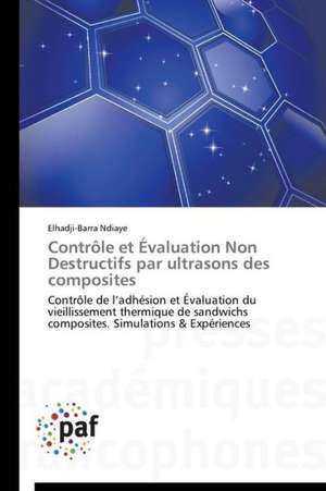 Contrôle et Évaluation Non Destructifs par ultrasons des composites de Elhadji-Barra Ndiaye