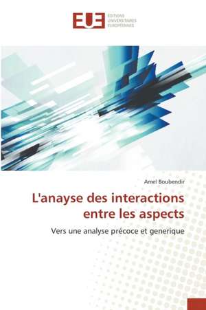 L'Anayse Des Interactions Entre Les Aspects