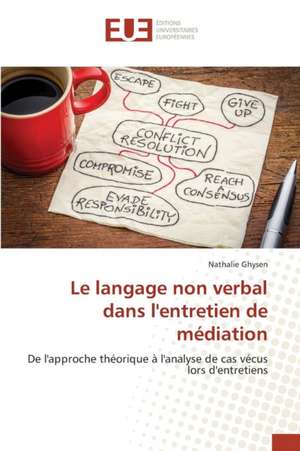 Le Langage Non Verbal Dans L'Entretien de Mediation