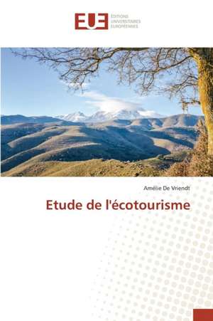 Etude de L'Ecotourisme