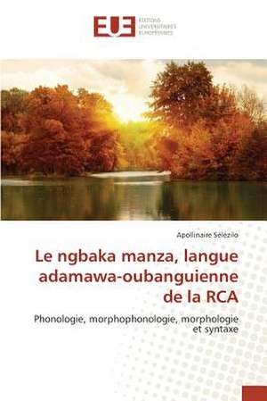 Le Ngbaka Manza, Langue Adamawa-Oubanguienne de La RCA: Un Modele Ideal ? de Apollinaire Sélézilo