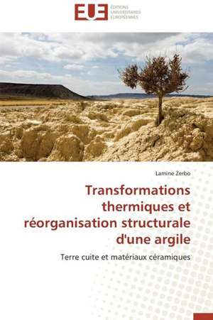 Transformations Thermiques Et Reorganisation Structurale D'Une Argile: Des Freres Pas Comme Les Autres de Lamine Zerbo