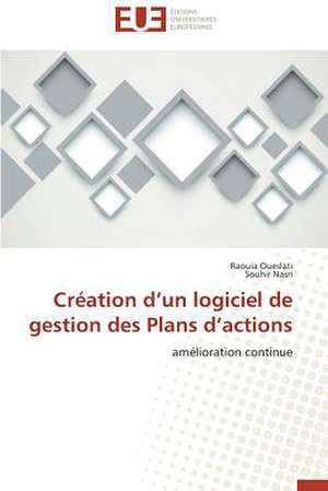 Creation D'Un Logiciel de Gestion Des Plans D'Actions: Apotre Et Pretresse Des Paiens de Raouia Oueslati