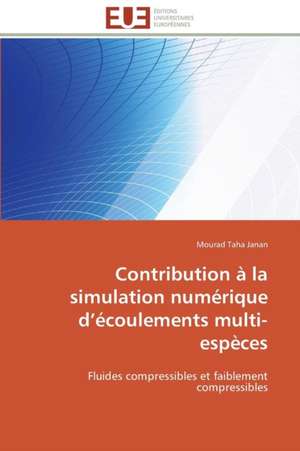 Contribution a la Simulation Numerique D Ecoulements Multi-Especes: Analyse Du Roman Et Du Film de Mourad Taha Janan