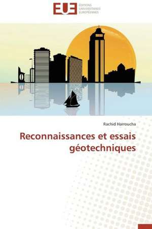 Reconnaissances Et Essais Geotechniques: Un Roman Atypique? de Rachid Harroucha