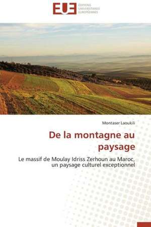 de La Montagne Au Paysage: Un Regard Geometrique de Montaser Laoukili