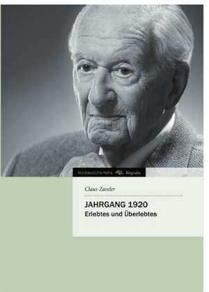 Jahrgang 1920 de Claus Zander