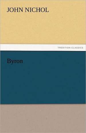 Byron de John Nichol