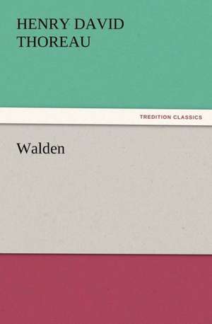 Walden de Henry David Thoreau