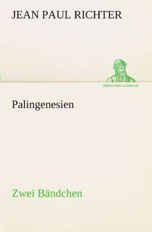 Palingenesien de Jean Paul Richter