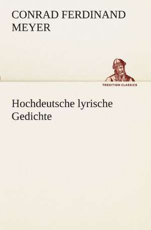 Hochdeutsche Lyrische Gedichte: Die Saugethiere 1 de Conrad Ferdinand Meyer