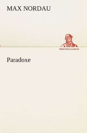 Paradoxe de Max Nordau