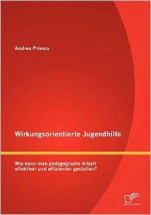 Wirkungsorientierte Jugendhilfe: Wie Kann Man P Dagogische Arbeit Effektiver Und Effizienter Gestalten? de Andrea Primus