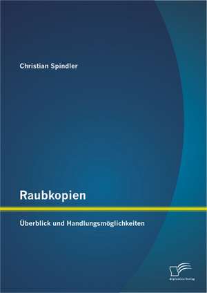 Raubkopien: Uberblick Und Handlungsmoglichkeiten de Christian Spindler