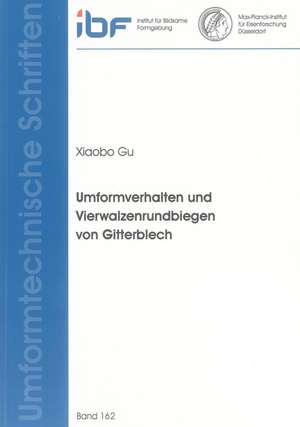 Umformverhalten und Vierwalzenrundbiegen von Gitterblech de Xiaobo Gu