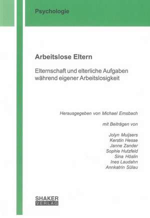 Arbeitslose Eltern de Michael Emsbach