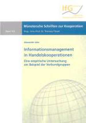 Informationsmanagement in Handelskooperationen de Alexander Jahn