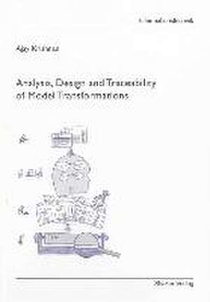 Analysis, Design and Traceabilitiy of Model Tranformations de Ajay Krishnan