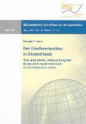 Der Glasfaserausbau in Deutschland de Sebastian Tenbrock