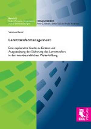 Lerntransfermanagement de Vanessa Bader