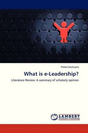 What is e-Leadership? de DasGupta Probal