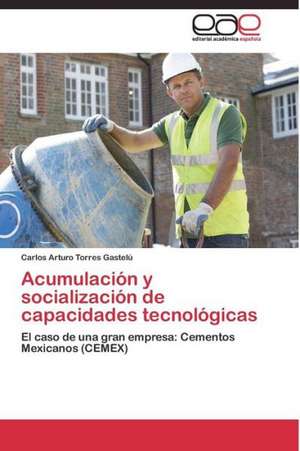 Acumulación y socialización de capacidades tecnológicas de Carlos Arturo Torres Gastelú