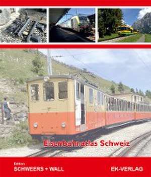 Eisenbahnatlas Schweiz de Henning Wall