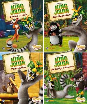 Nelson Mini-Bücher: 4er DreamWorks King Julien