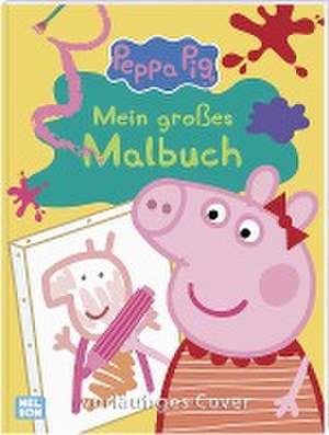 Peppa Wutz Ausmalbilder: Mein großes Malbuch