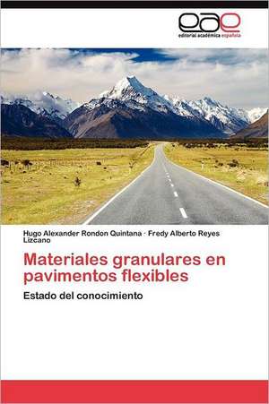 Materiales Granulares En Pavimentos Flexibles: Economia, Espacio y Poder de Hugo Alexander Rondon Quintana