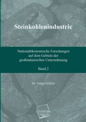 Steinkohlenindustrie (Band 2) de Oskar Stillich