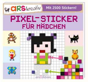 Pixel-Sticker für Mädchen de Petra Schmidt