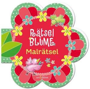 Rätselblume Malrätsel