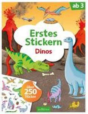 Erstes Stickern Dinos de Sebastian Coenen