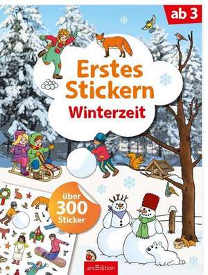 Erstes Stickern Winterzeit de Sebastian Coenen