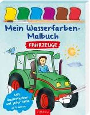 Mein Wasserfarben-Malbuch - Fahrzeuge de Corina Beurenmeister