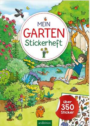 Mein Garten-Stickerheft de Sebastian Coenen