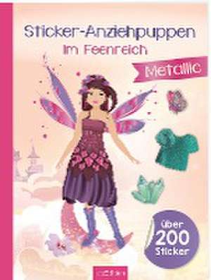 Sticker-Anziehpuppen Metallic - Im Feenreich de Eva Schindler