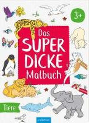 Das superdicke Malbuch - Tiere de Helge Glatzel-Poch