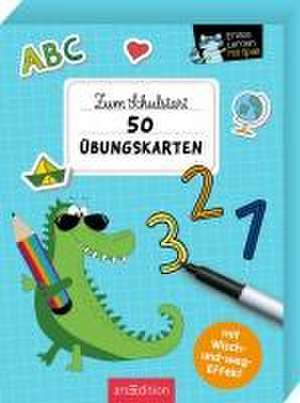 Erstes Lernen mit Spaß - Zum Schulstart: 50 Übungskarten de Kai Schüttler