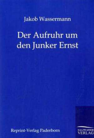 Der Aufruhr um den Junker Ernst de Jakob Wassermann