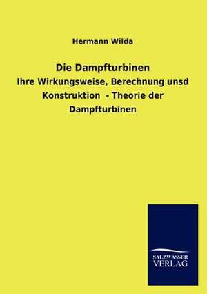 Die Dampfturbinen de Hermann Wilda