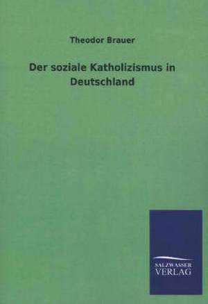 Der Soziale Katholizismus in Deutschland: La Nueva Cultura del Reciclaje de Theodor Brauer