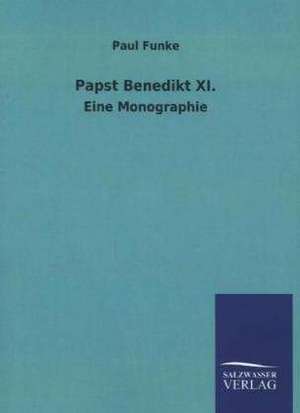 Papst Benedikt XI. de Paul Funke