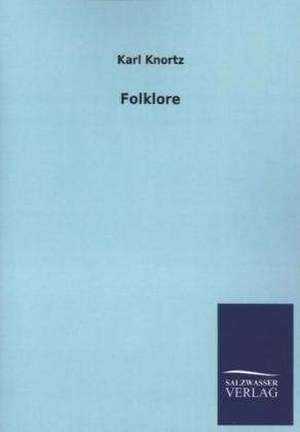 Folklore de Karl Knortz